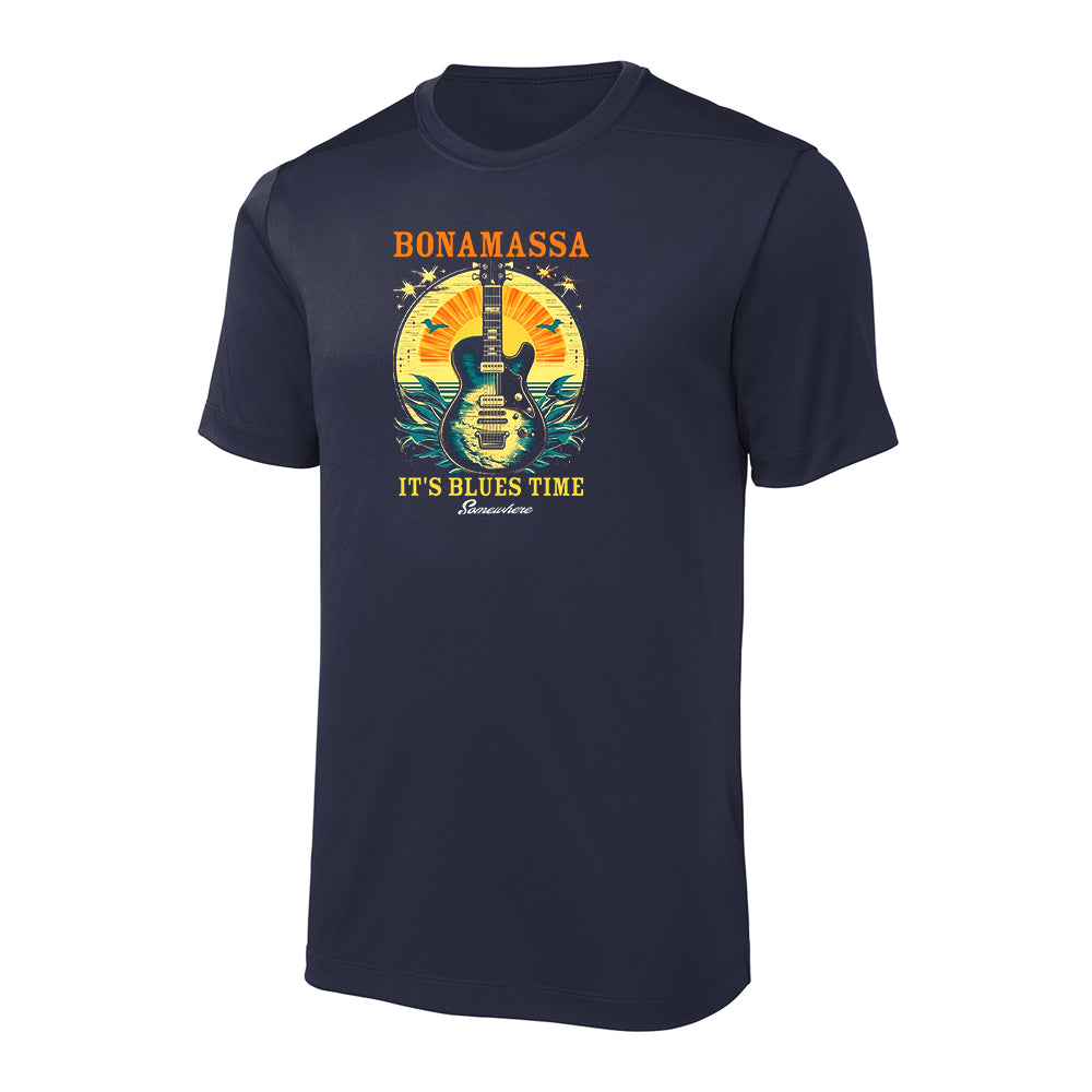 Joe Bonamassa It's Blues Time Somewhere t-skjorte svart UV50