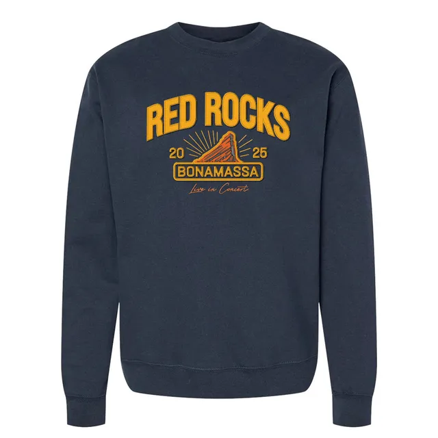 Joe Bonamassa 2025 Red Rocks Applique genser navy