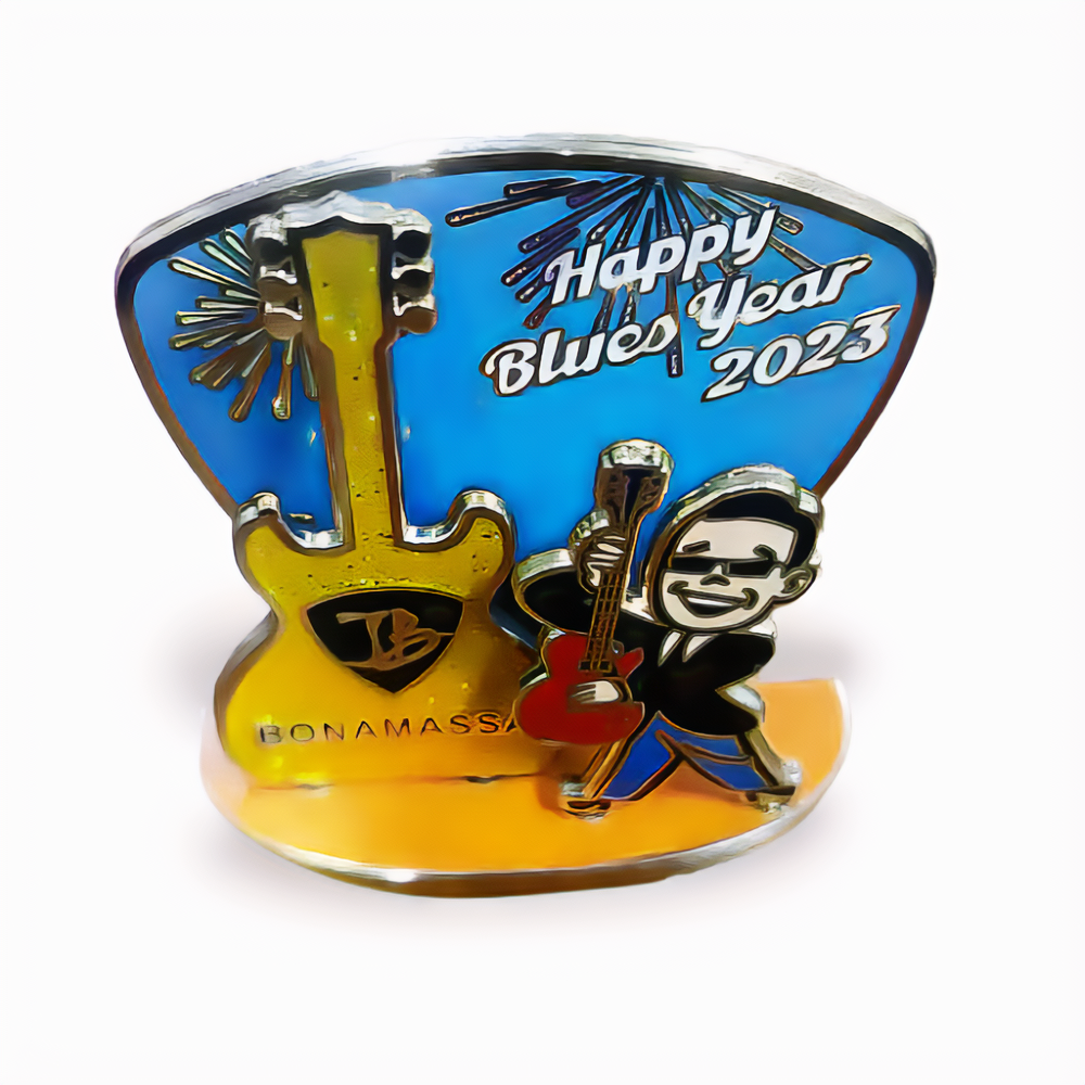 Joe Bonamassa Happy Blues Year pin 2023 gull