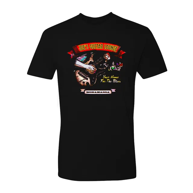 Joe Bonamassa Joe's Guitar Lounge T-skjorte svart