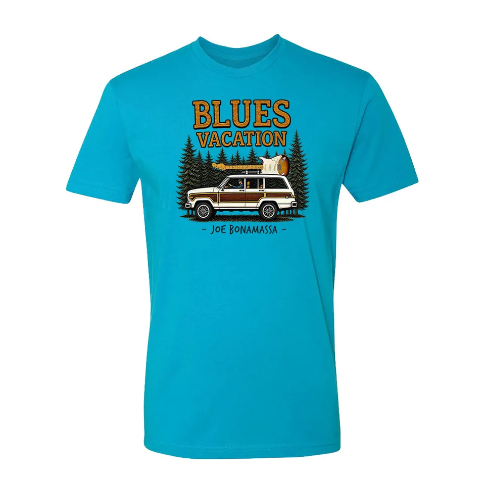 Joe Bonamassa Blues Vacation t-skjorte unisex bomull