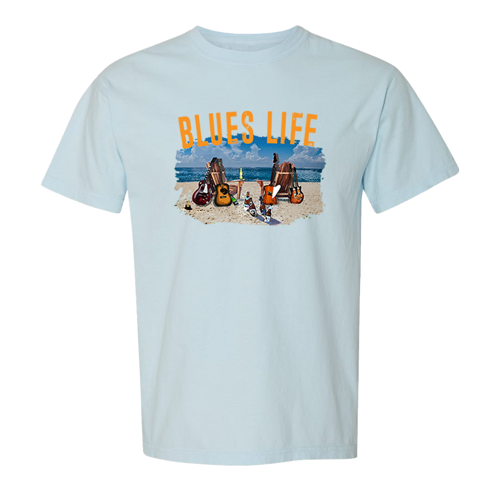 Joe Bonamassa Blues Life t-skjorte unisex brysttrykk