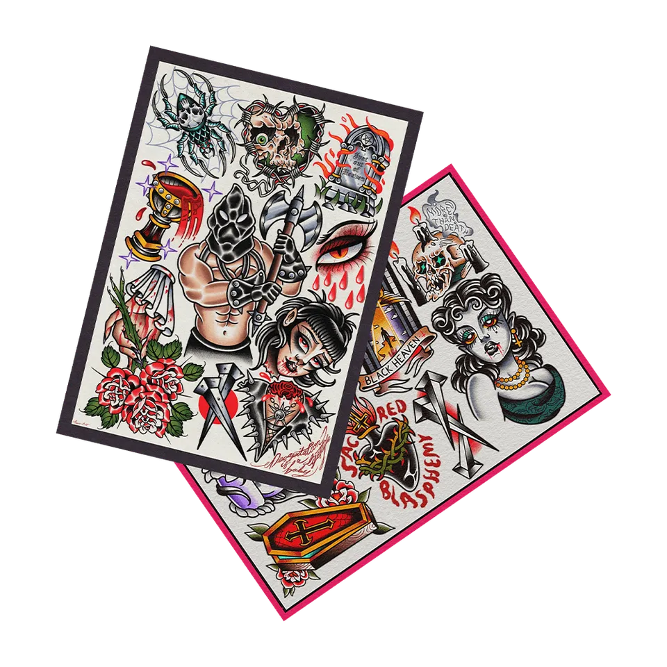Creeper Friday 13th Flash Bundle plakatsett 2x A3
