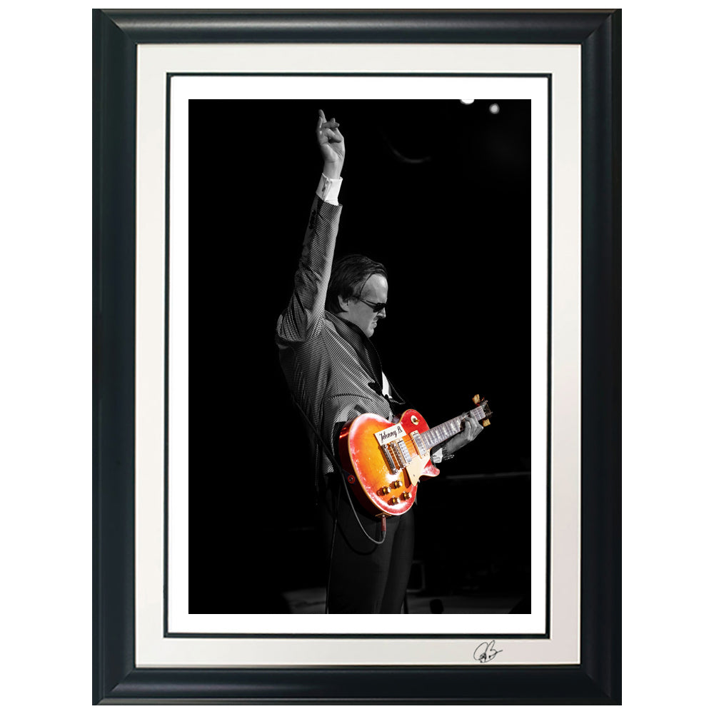 Joe Bonamassa #36 Johnny B litografi innrammet signert