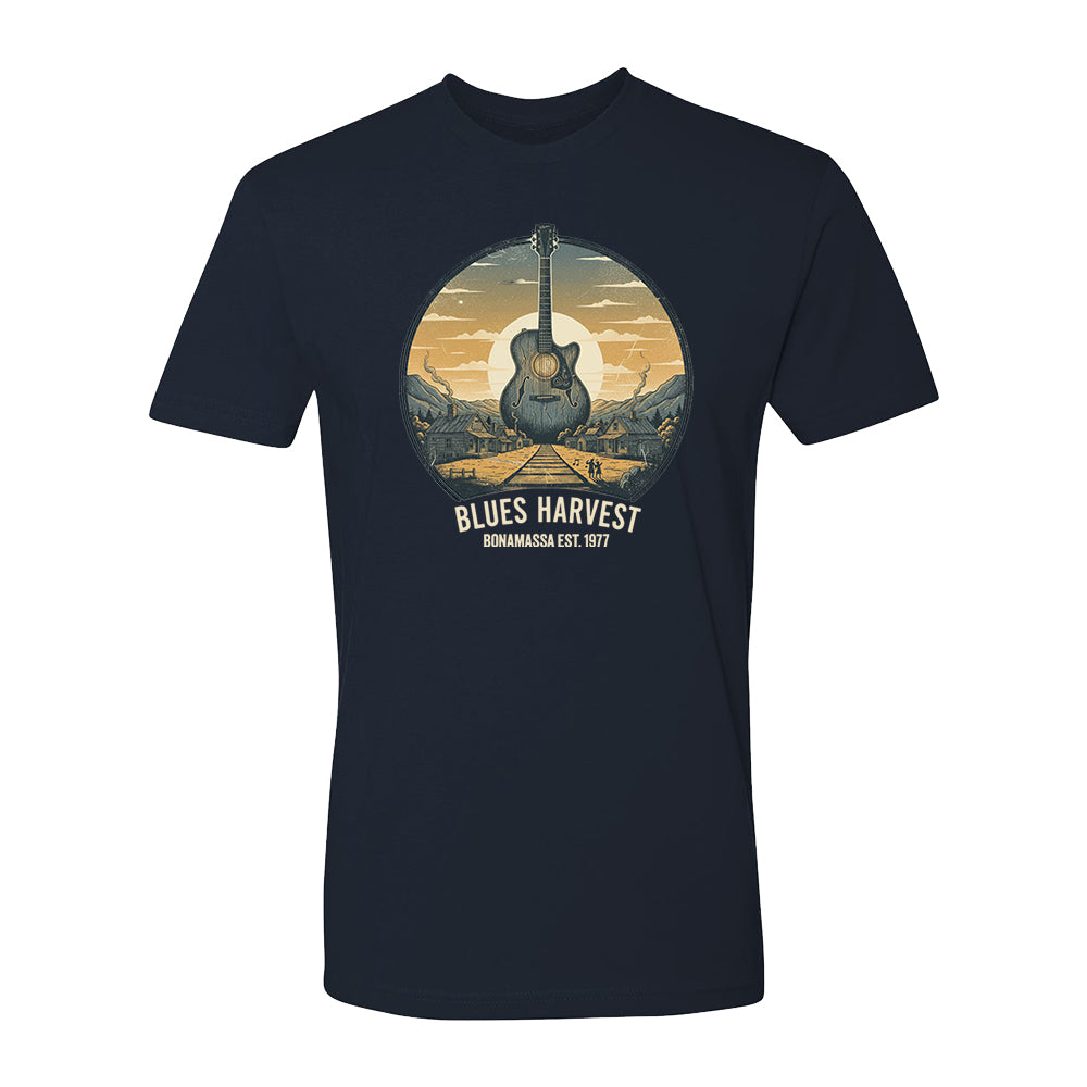 Joe Bonamassa Blues Harvest t-skjorte unisex svart bomull
