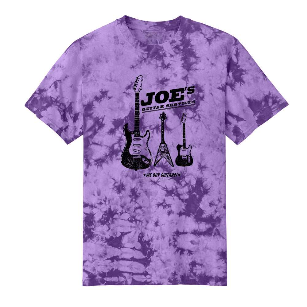Joe Bonamassa Guitar Service Crystal t-skjorte tie-dye bomull
