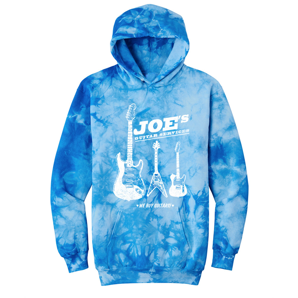 Joe Bonamassa Joe's Guitar Service hettegenser tie-dye bomull