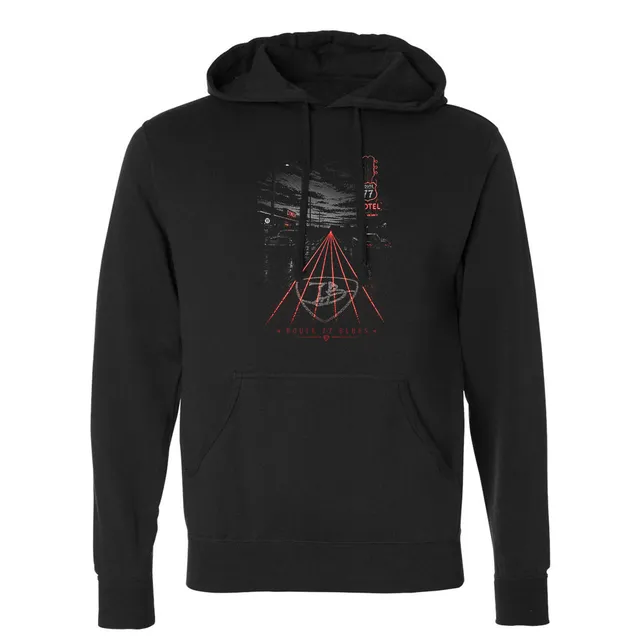 Joe Bonamassa Route 77 Blues hettegenser svart pullover