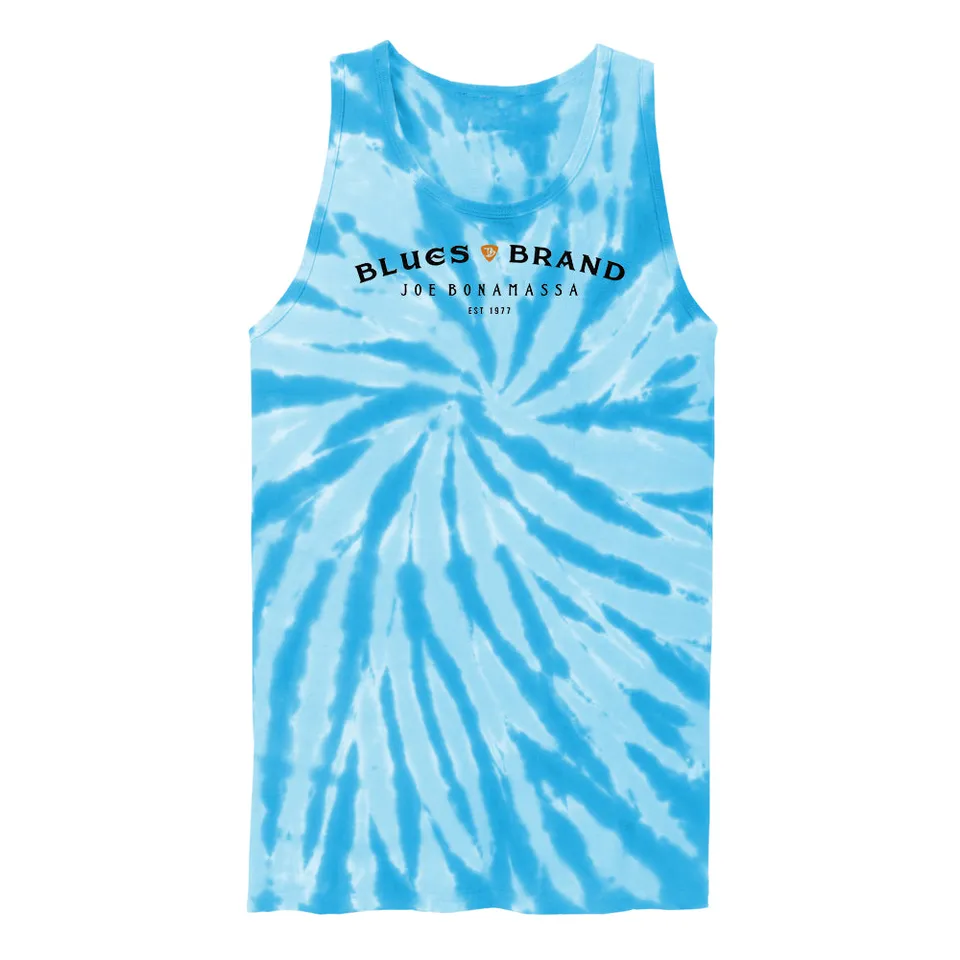 Joe Bonamassa Blues Brand Tie Dye singlet neon bomull
