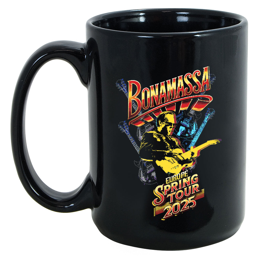 Joe Bonamassa 2025 Europe Spring Tour krus 11oz