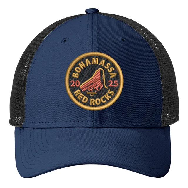 Joe Bonamassa Red Rocks 2025 caps resirkulert snapback