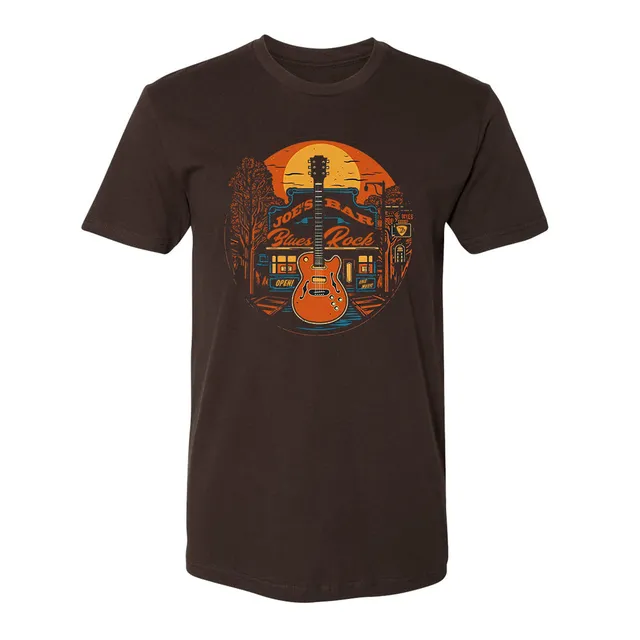 Joe Bonamassa Blues Rock Bar t-skjorte unisex bomull
