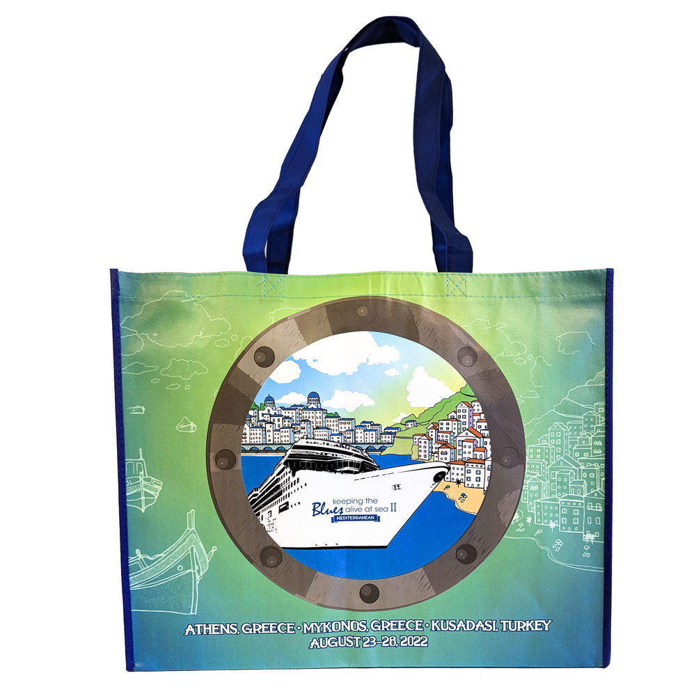 Joe Bonamassa KTBA at Sea Mediterranean II tote bag