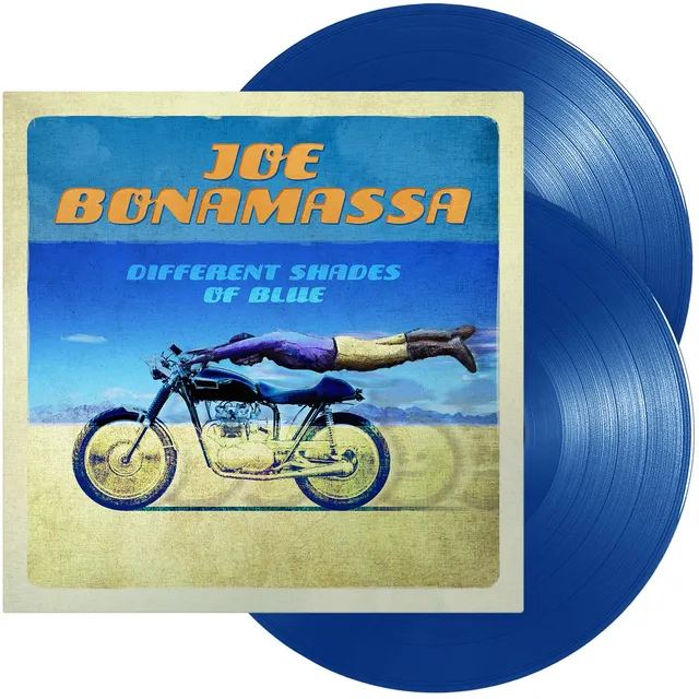 Joe Bonamassa Different Shades Blue vinyl 2LP blå