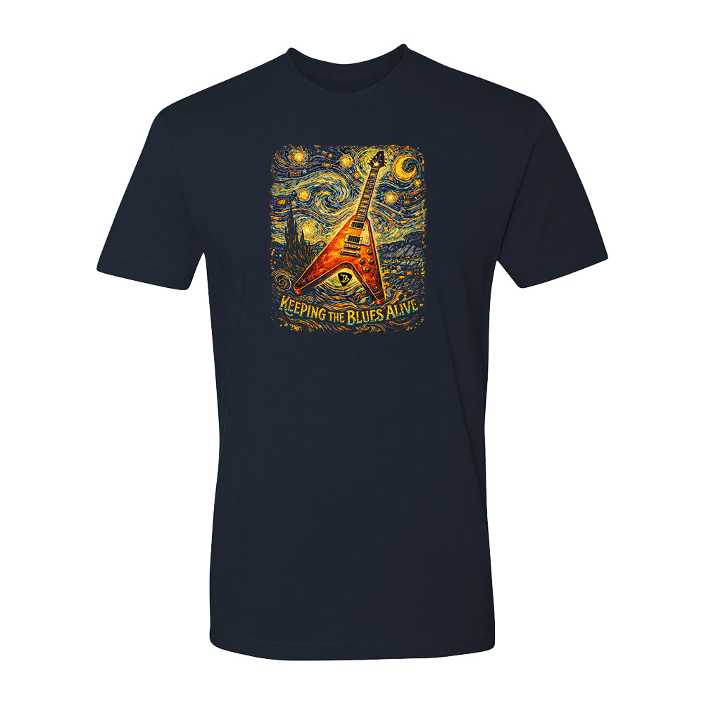 Joe Bonamassa Keeping the Blues Alive t-skjorte svart bomull