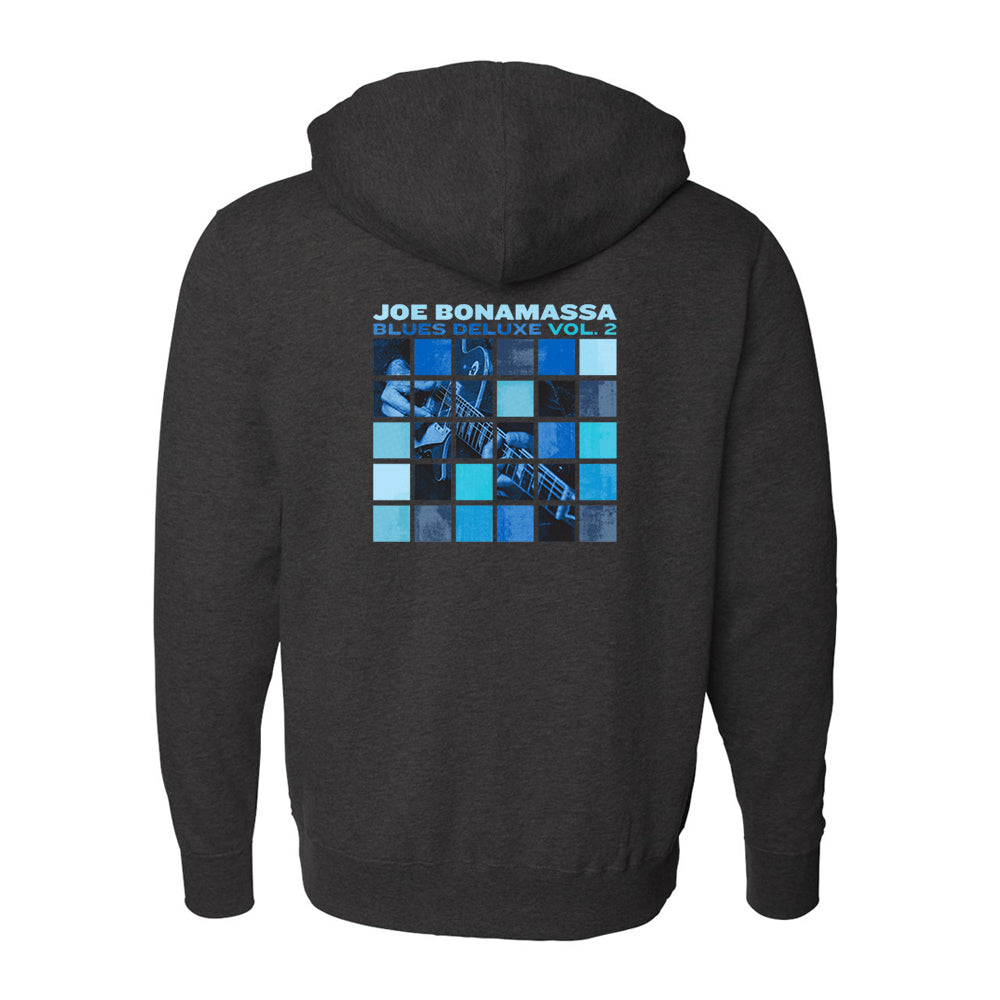 Joe Bonamassa Blues Deluxe Vol. 2 zip-hettegenser svart unisex