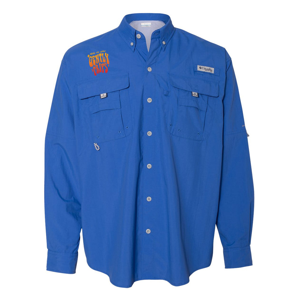 Joe Bonamassa Gently Trips Columbia PFG Bahama II skjorte gull