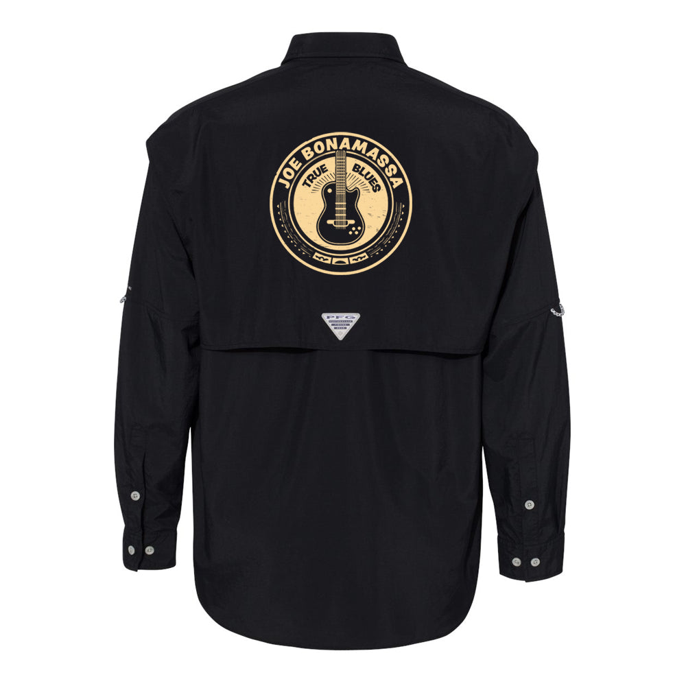 Joe Bonamassa True Blues skjorte herre blå Columbia PFG