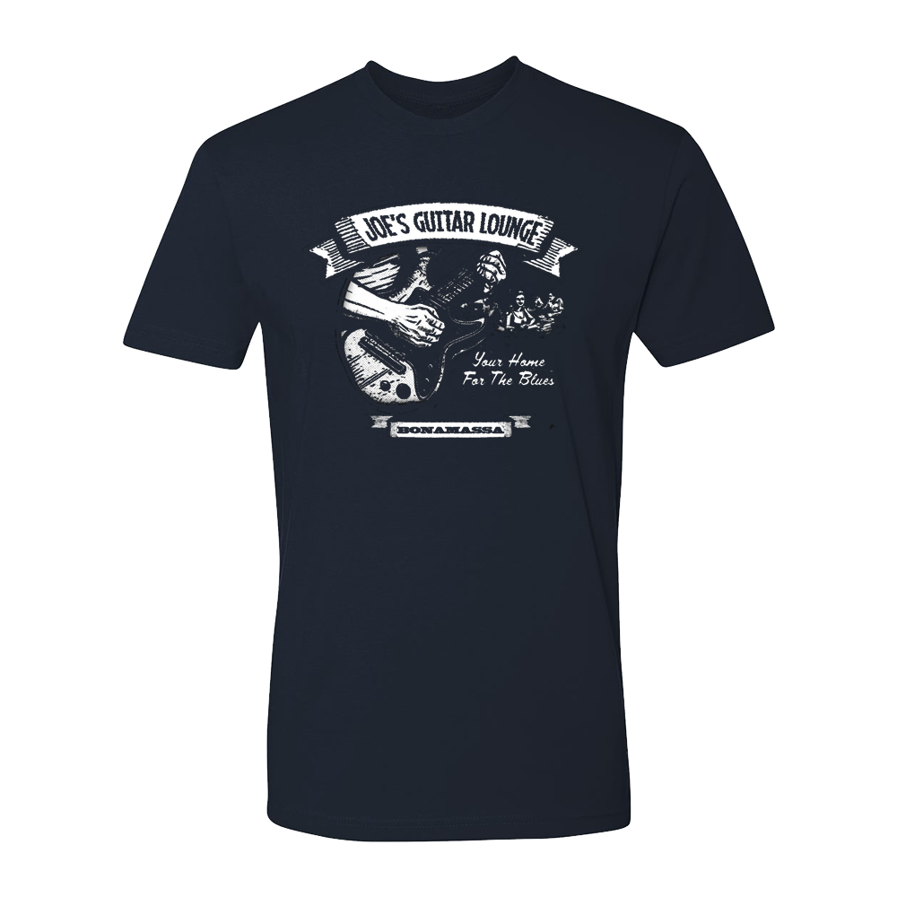 Joe Bonamassa Joe's Guitar Lounge t-skjorte unisex bomull