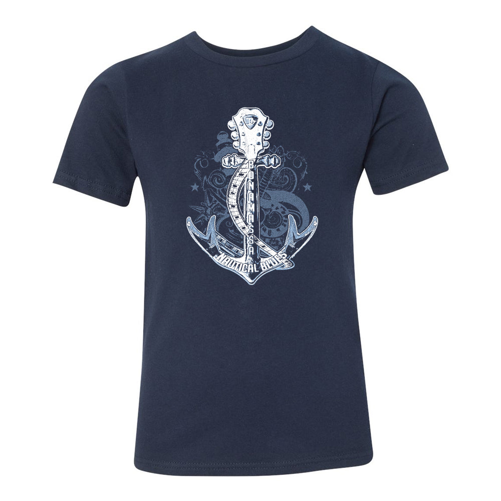 Joe Bonamassa Nautical Blues t-skjorte barn svart bomull