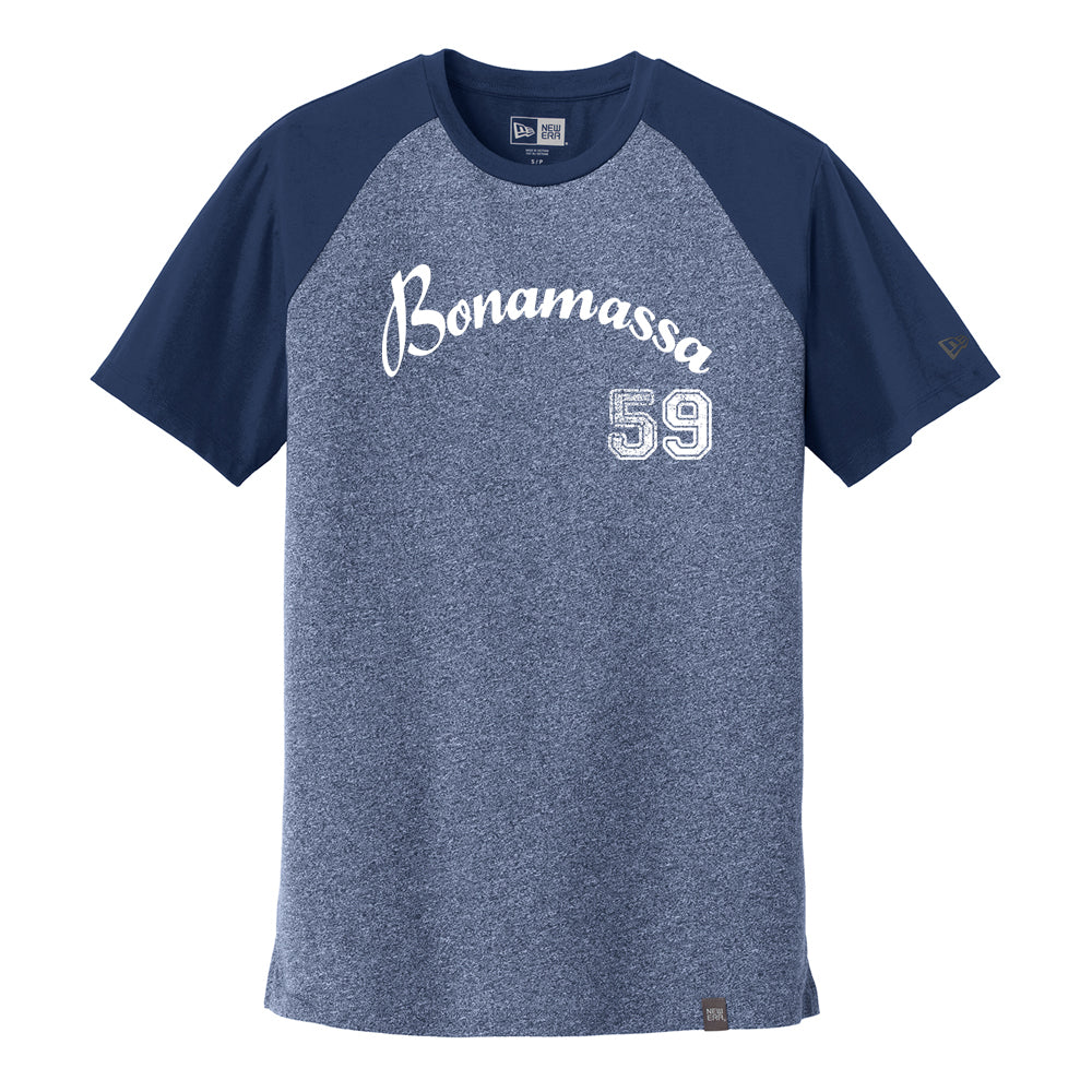 Joe Bonamassa Baseball Spring Varsity t-skjorte svart