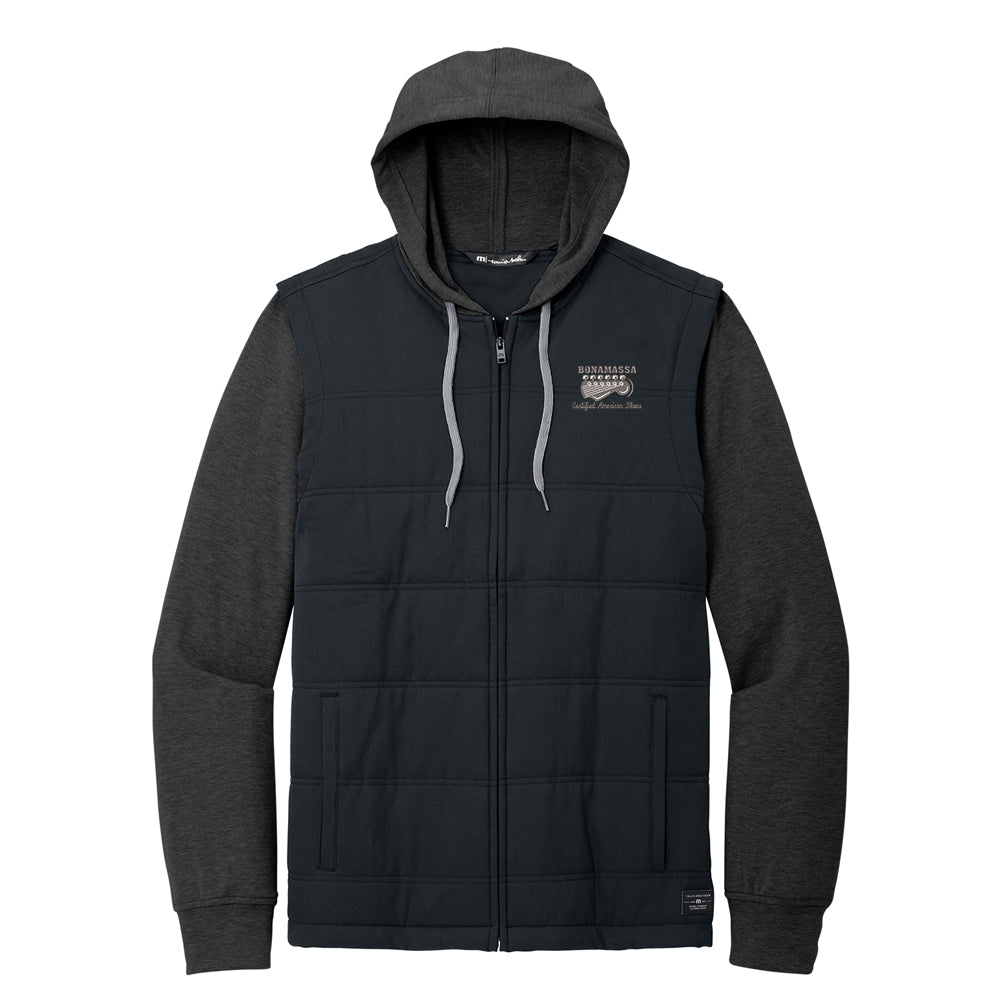 Joe Bonamassa Tides Up TravisMathew hettejakke herre svart stretch