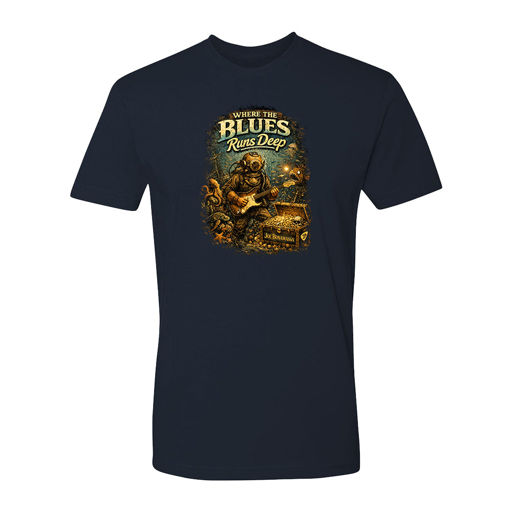 Joe Bonamassa Blues Runs Deep t-skjorte bomull unisex