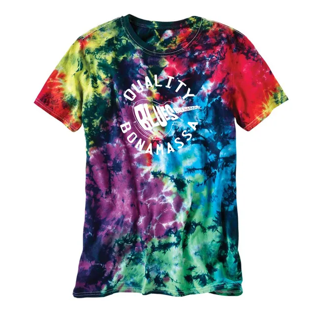 Joe Bonamassa Quality Blues T-skjorte tie-dye caspian