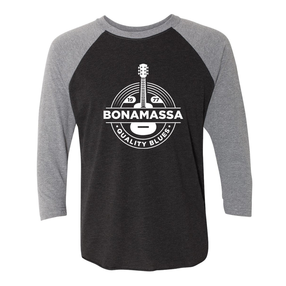 Joe Bonamassa Acoustic Quality Blues 3/4 t-skjorte unisex triblend