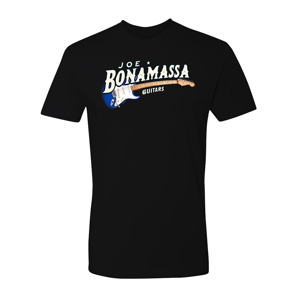 Joe Bonamassa Royal Strat T-skjorte unisex svart bomull