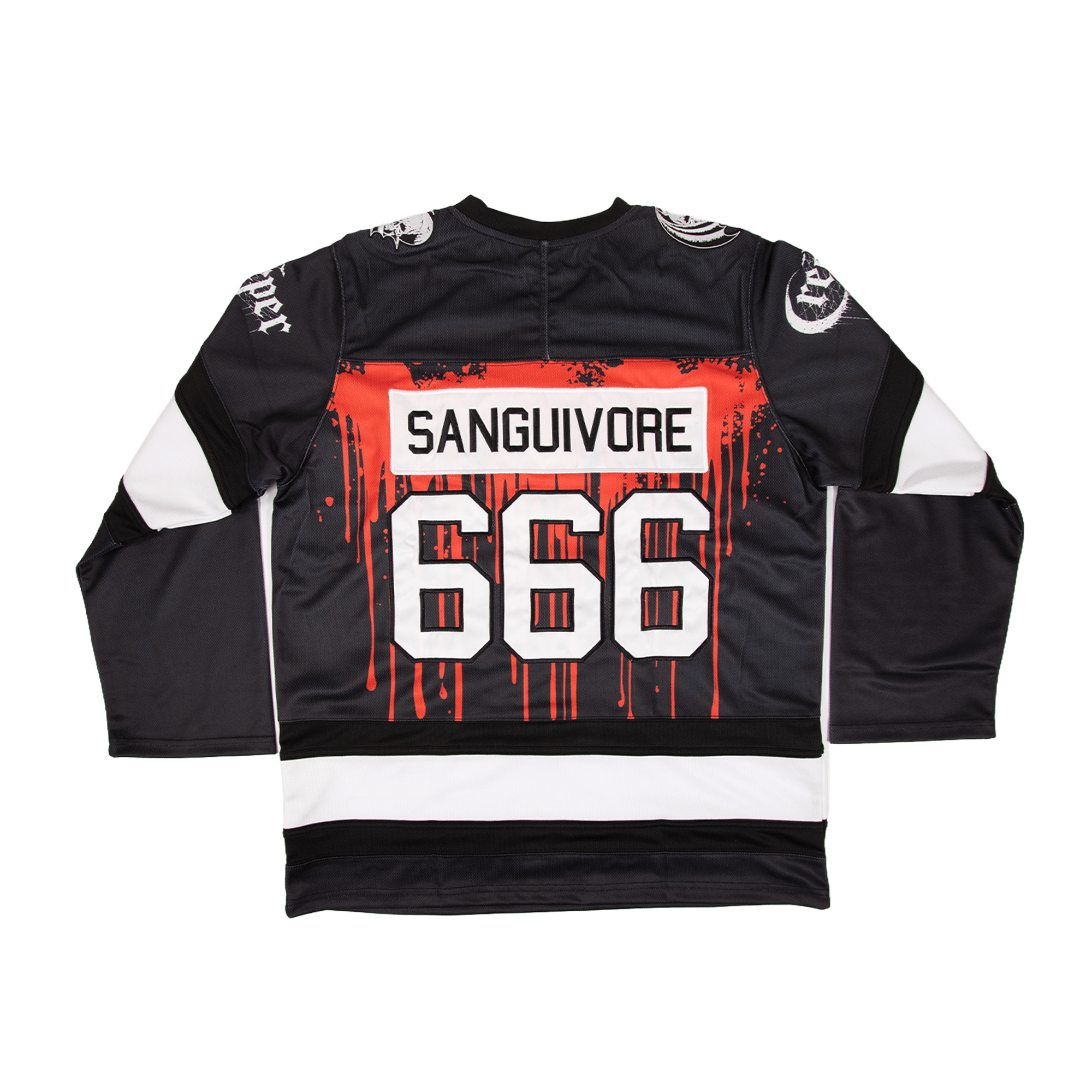 Creeper Sanguivore 666 Hockey Jersey V2 hockeytrøye oversized