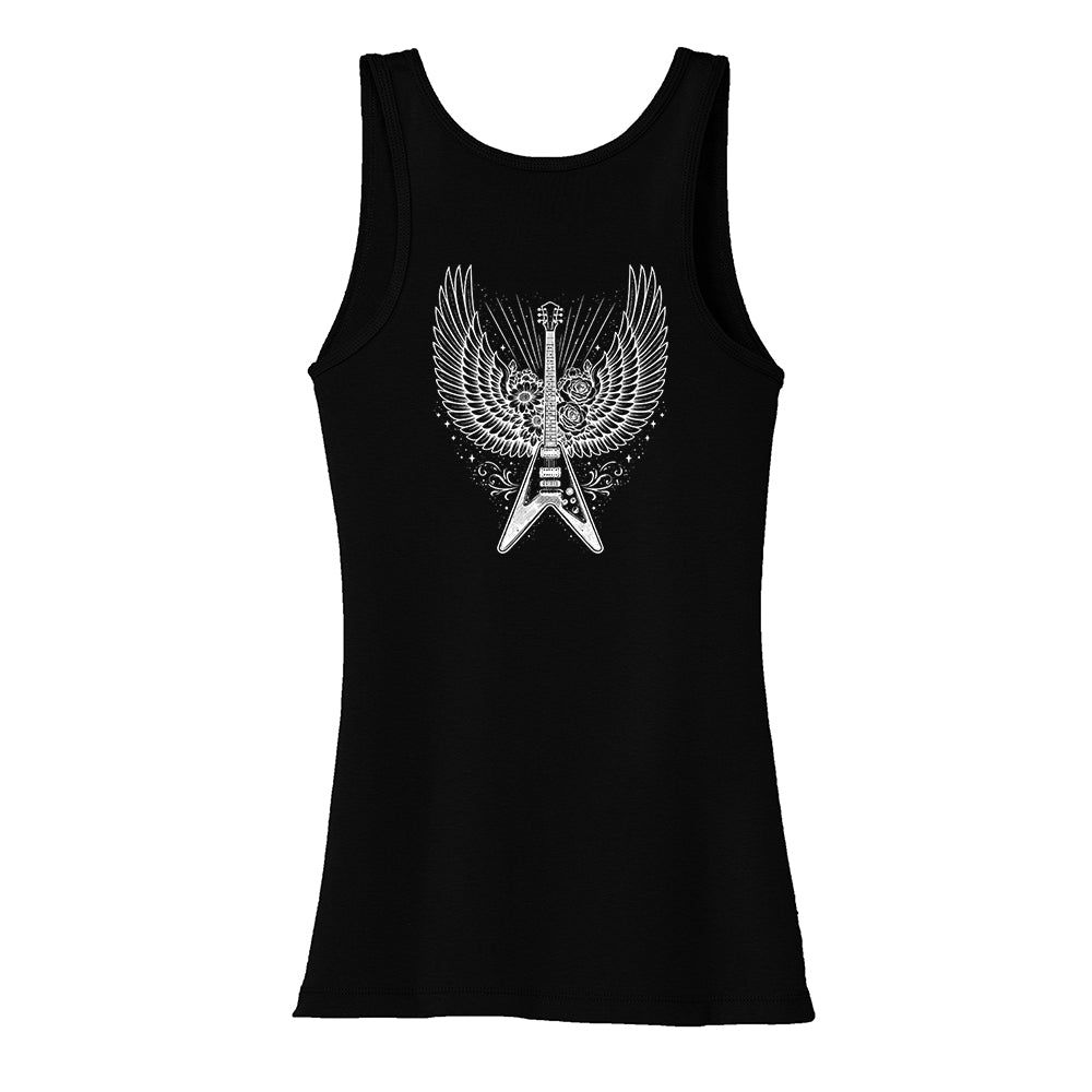 Joe Bonamassa Blues Angel singlet dame M svart bomull