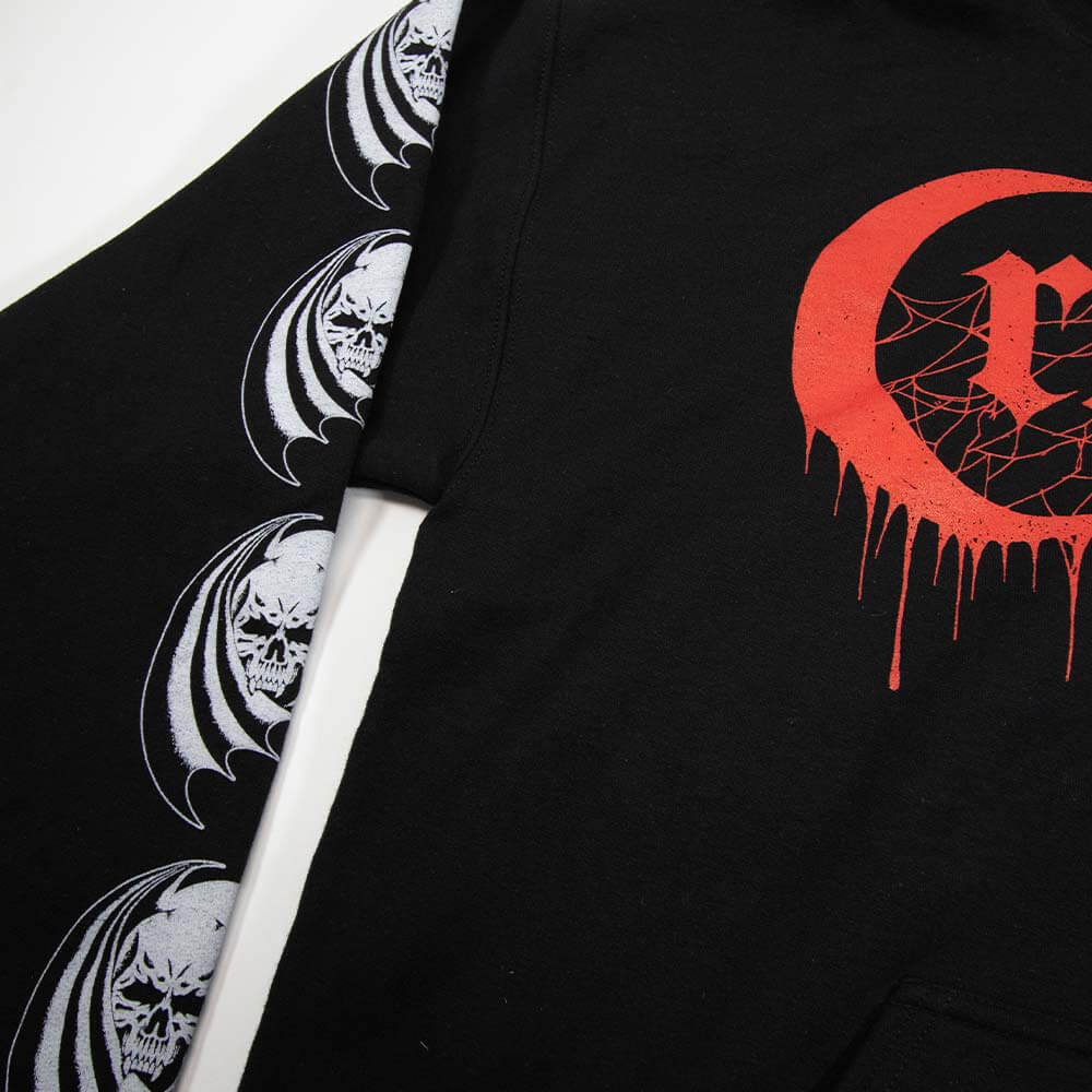 Creeper Spat Out of Heaven hoodie hettegenser svart
