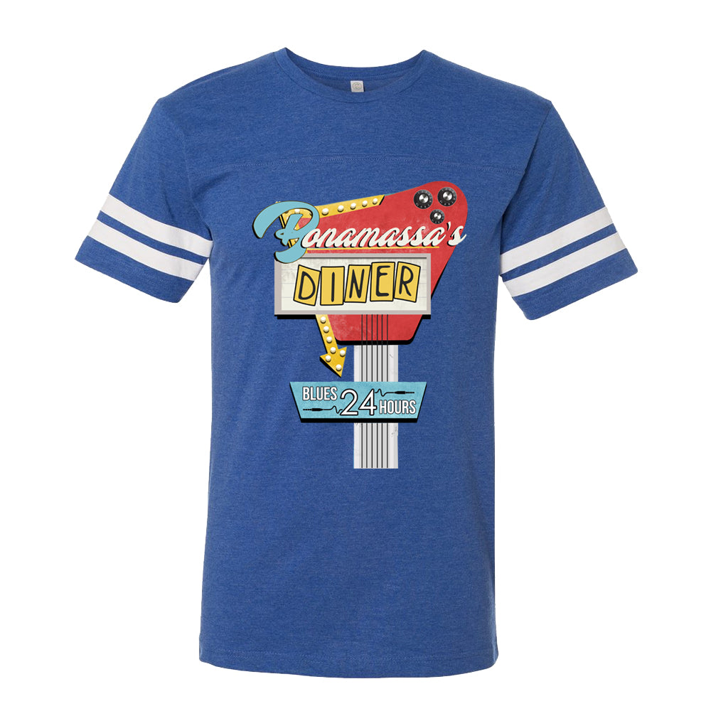 Joe Bonamassa Diner Football t-skjorte herre svart vintage