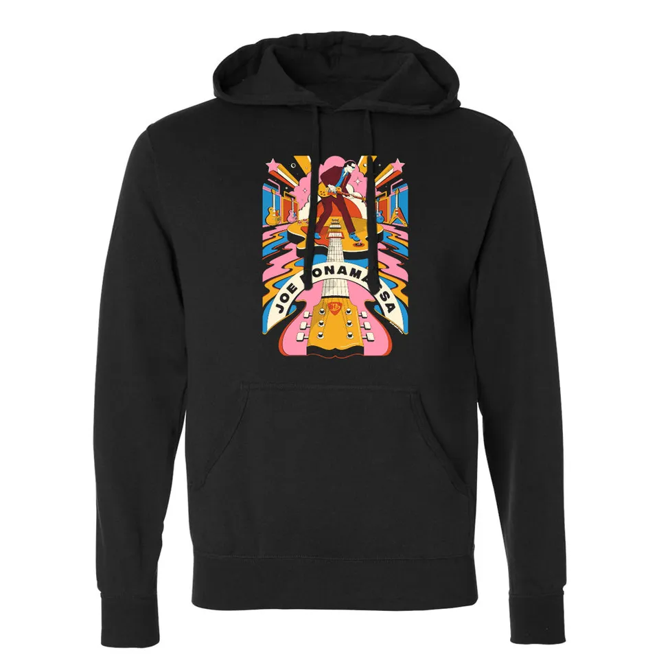Joe Bonamassa Cosmic Groove hettegenser svart pullover bomull