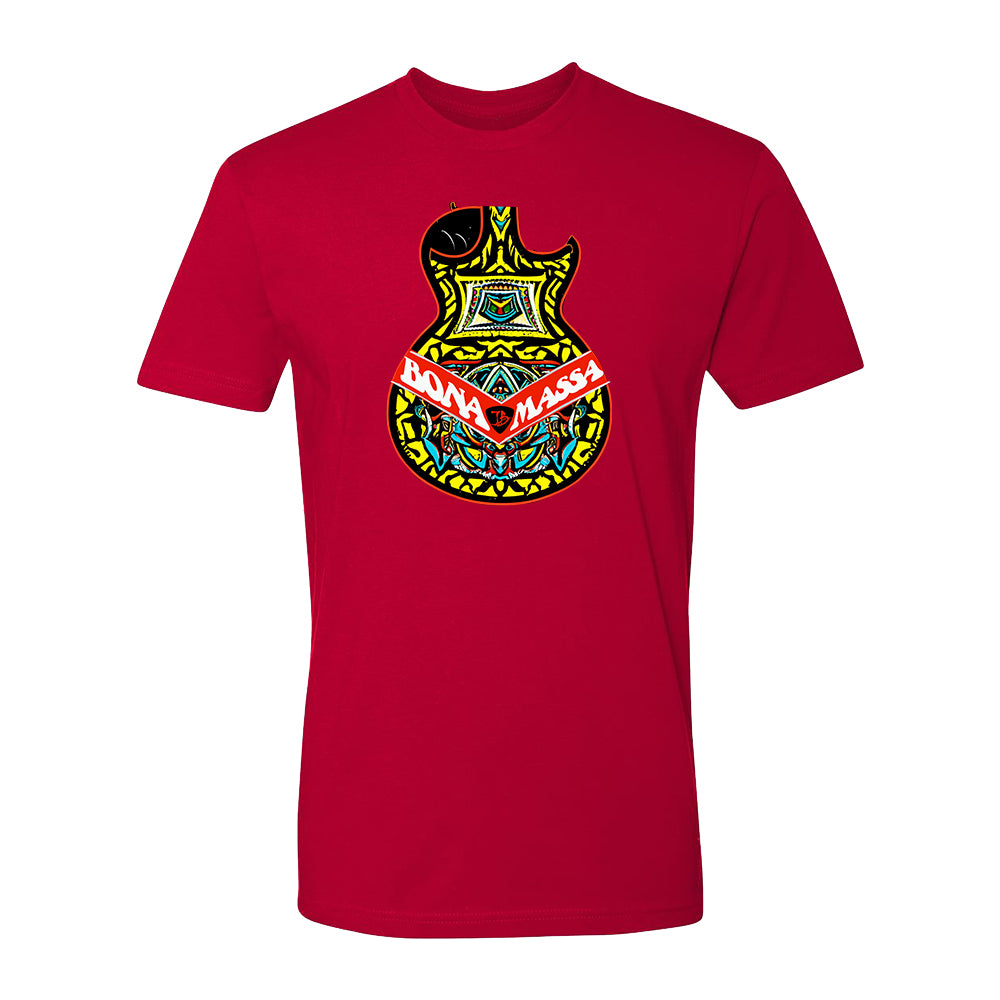Joe Bonamassa Tribal Guitar t-skjorte unisex svart bomull