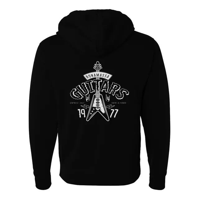 Joe Bonamassa Guitar Shockz hettejakke glidelås unisex