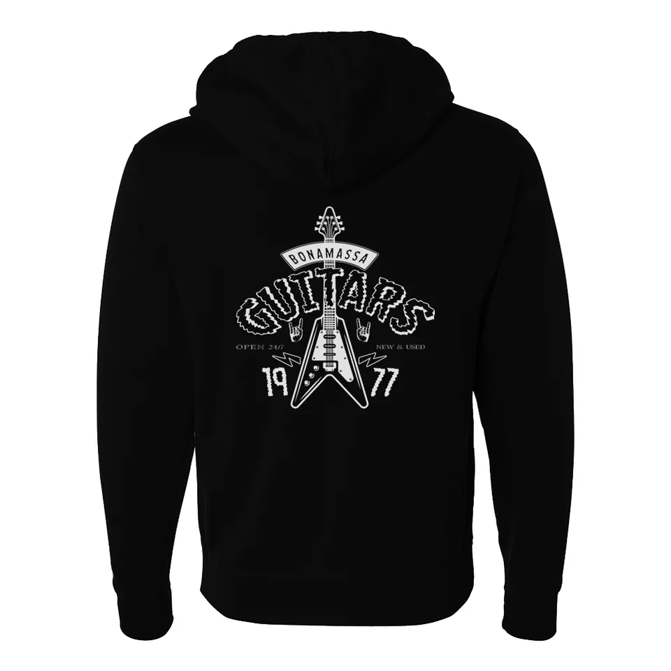 Joe Bonamassa Guitar Shockz hettejakke glidelås unisex