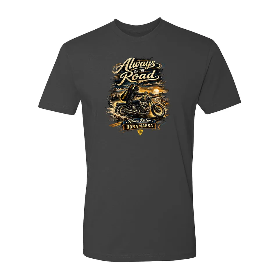 Joe Bonamassa Blues Rider t-skjorte svart bomull