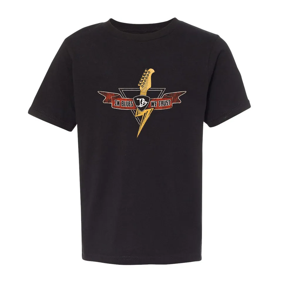 Joe Bonamassa Blues Thunderbolt t-skjorte barn bomull