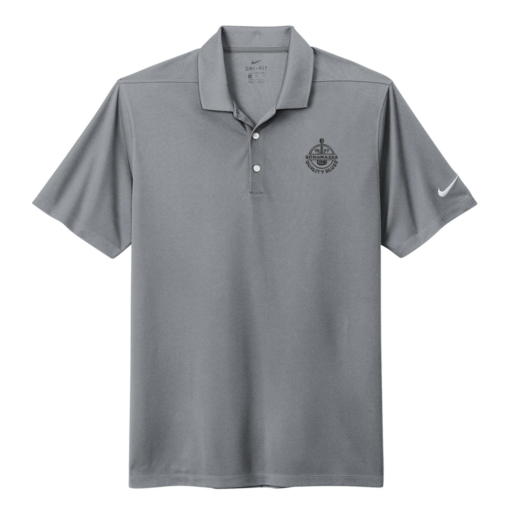 Joe Bonamassa Acoustic Quality Nike Micro Pique 2.0 Polo Anthracite