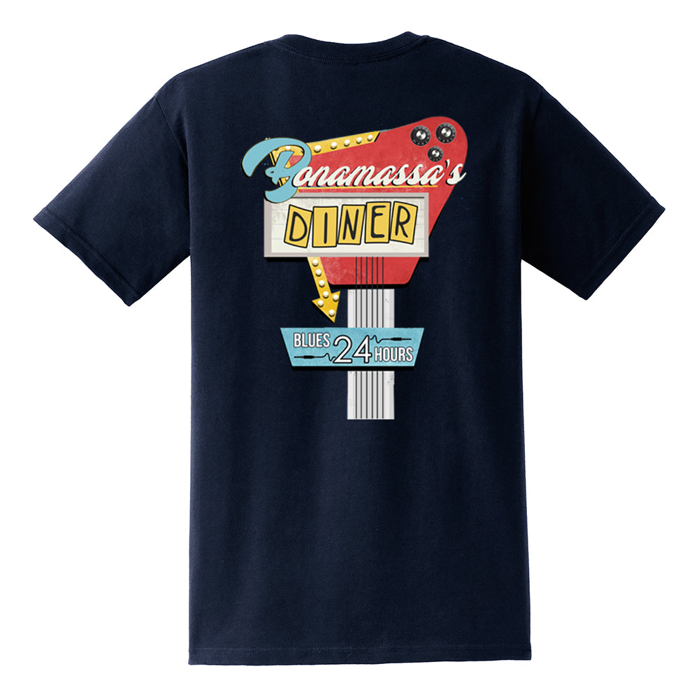 Joe Bonamassa Bonamassa's Diner lommel trøye unisex bomull