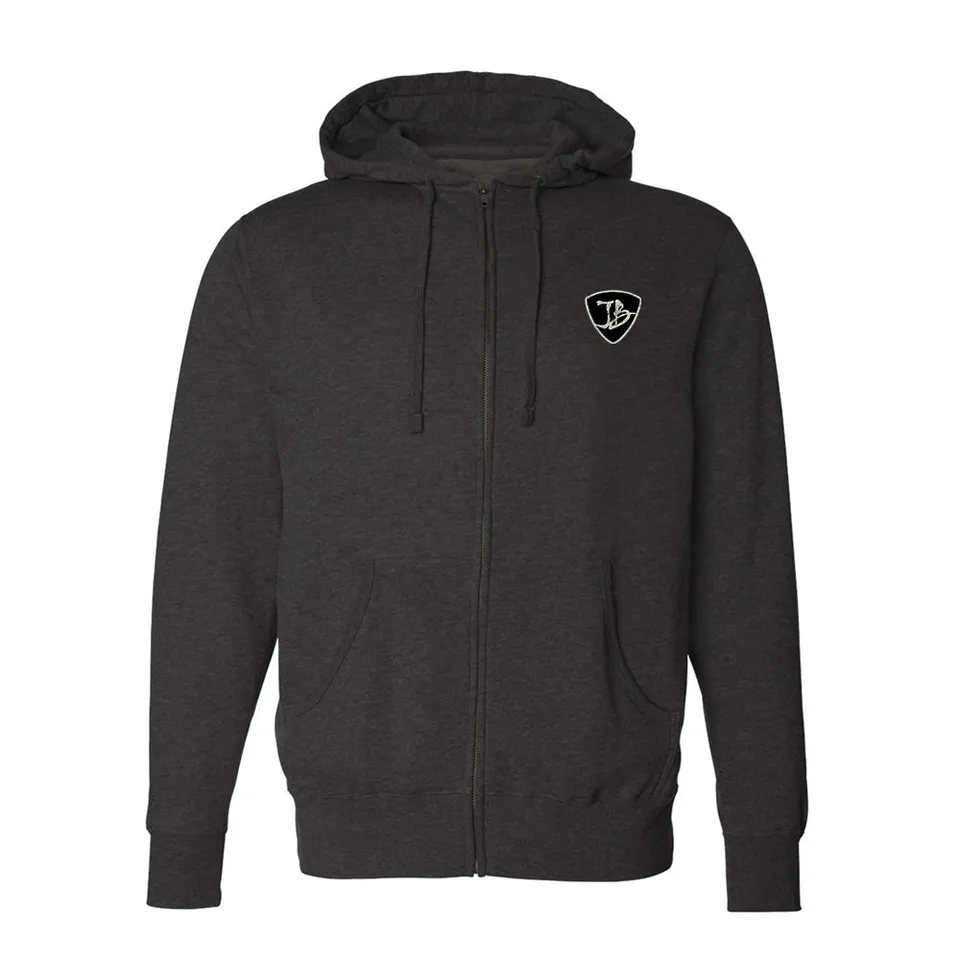 Joe Bonamassa Premium hettejakke unisex svart zip