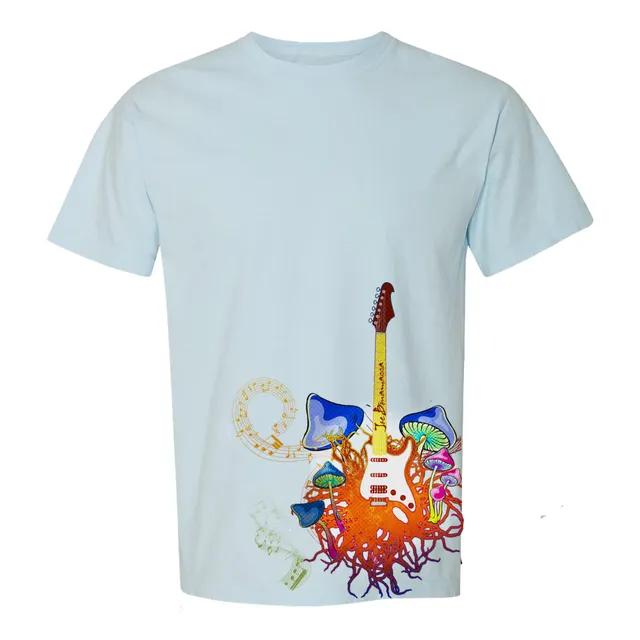 Joe Bonamassa Psychedelic Blues t-skjorte unisex ringspun bomull