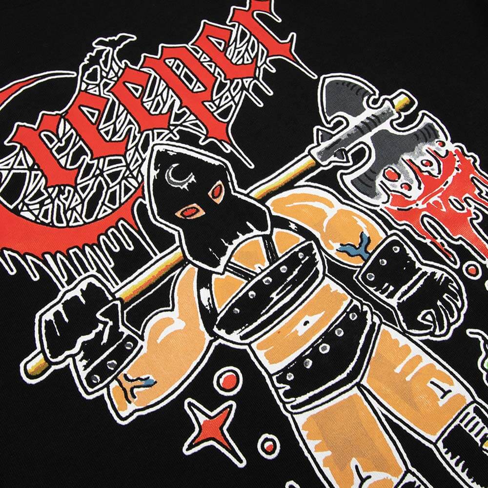 Creeper Mistress of Death Old School t-skjorte svart