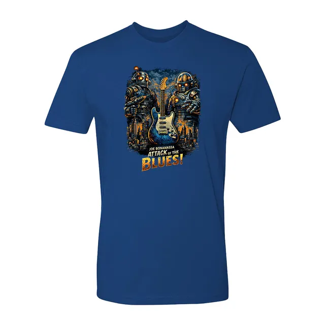 Joe Bonamassa Attack Of The Blues t-skjorte unisex svart bomull