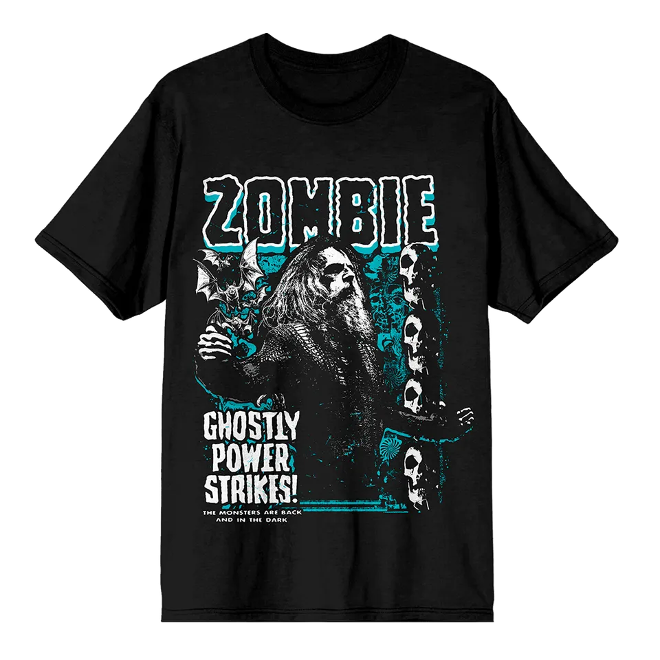 Rob Zombie Ghostly Power t-skjorte bomull