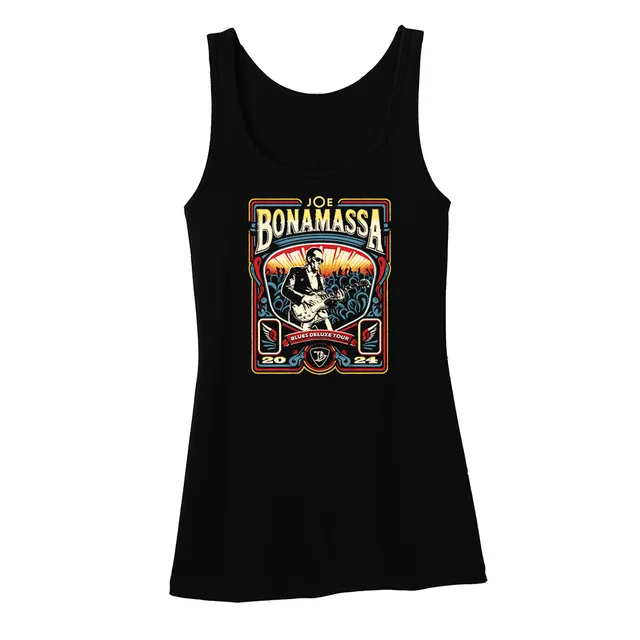 Joe Bonamassa 2024 U.S. Summer Tour Tank topp dame bomull