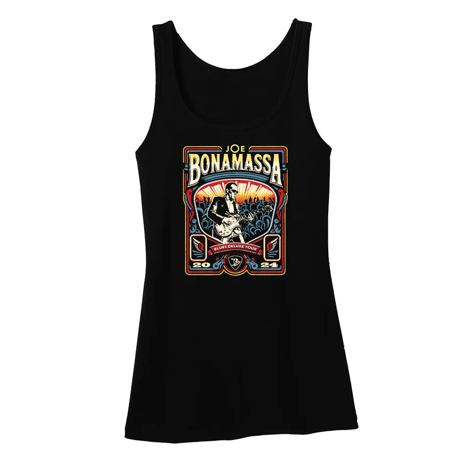 Joe Bonamassa 2024 U.S. Summer Tour Tank topp dame bomull