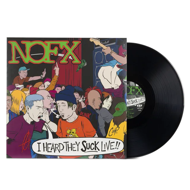 NOFX I Heard They Suck Live vinyl LP liveplate
